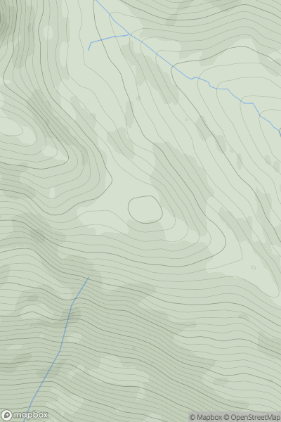 Thumbnail image for An t-Sron [Inveraray to Crianlarich] showing contour plot for surrounding peak